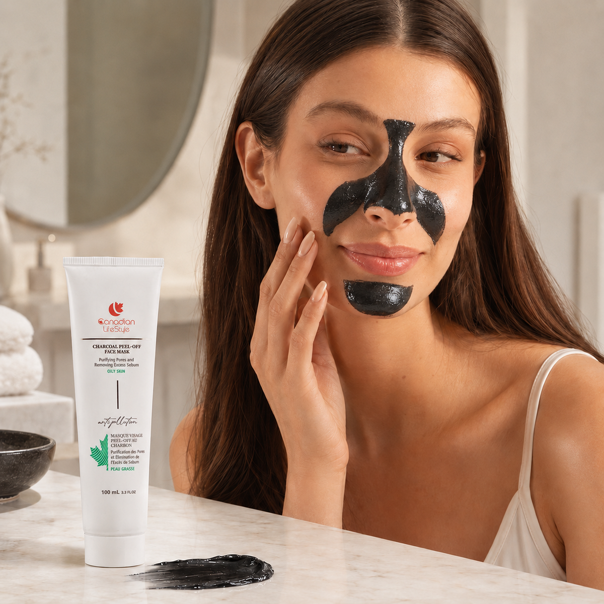 Charcoal Peel-Off Face Mask Oily Skin – 100 ml