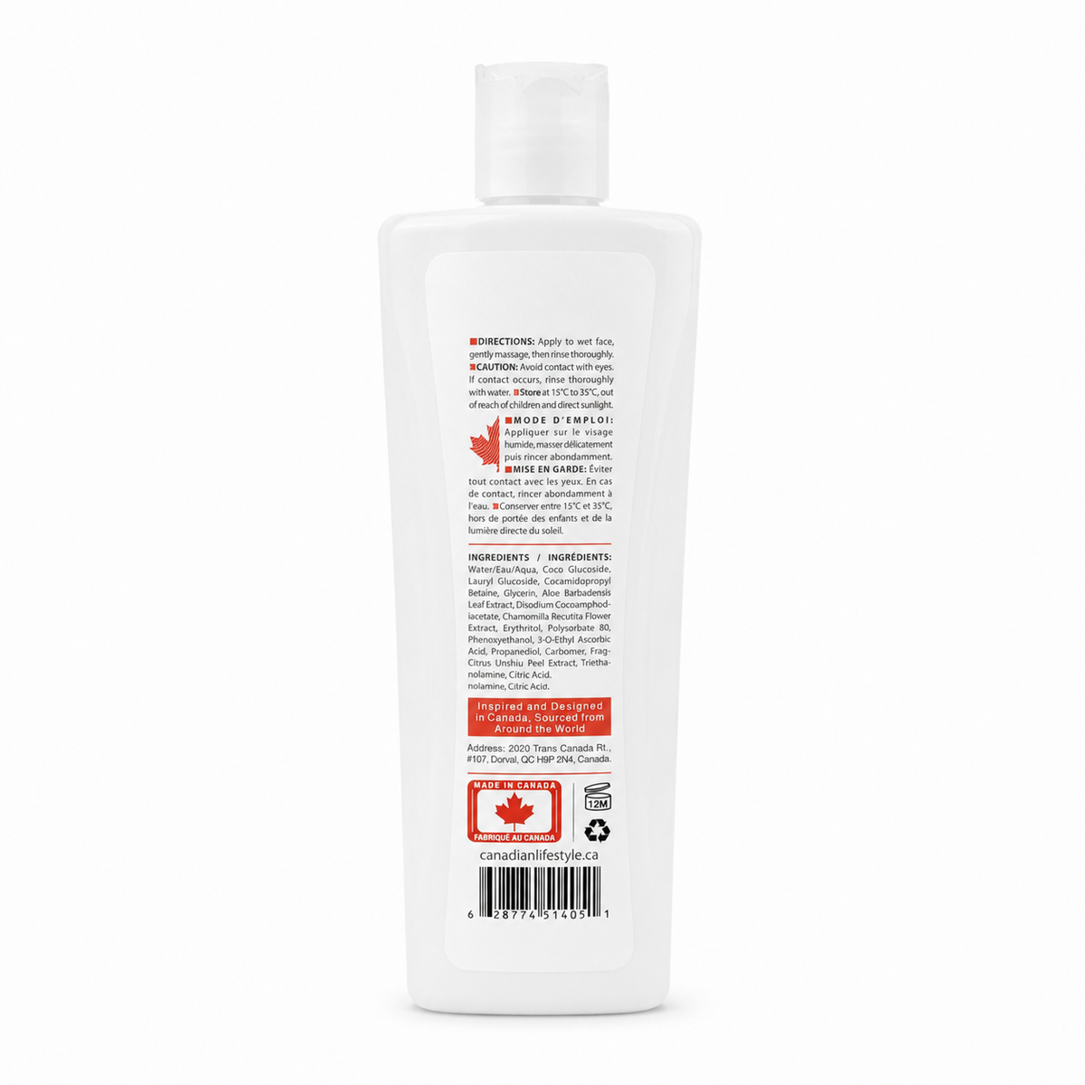 Face Wash Gel Dry Skin – 200 ml