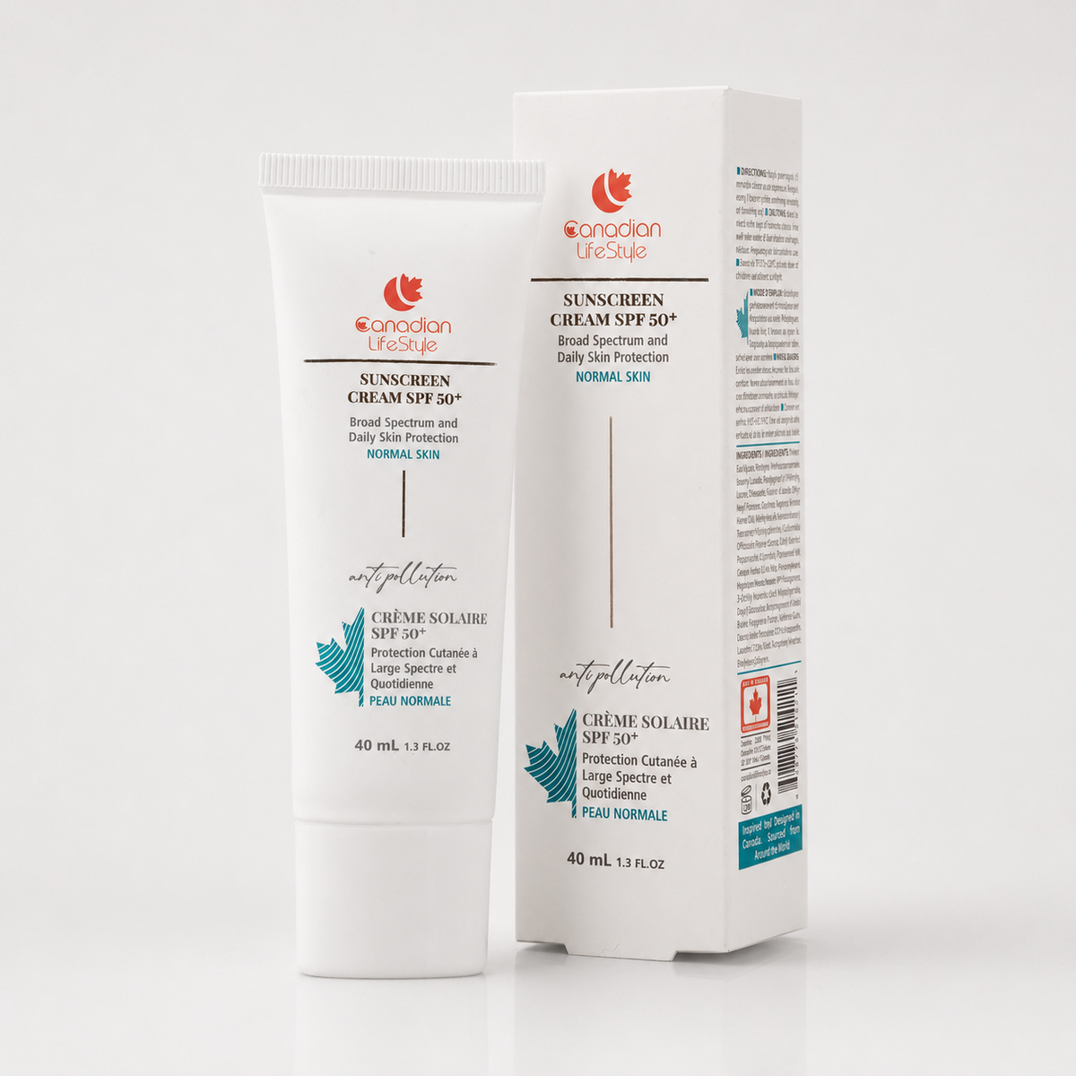 Sunscreen Cream SPF 50+ Normal Skin – 40 ml
