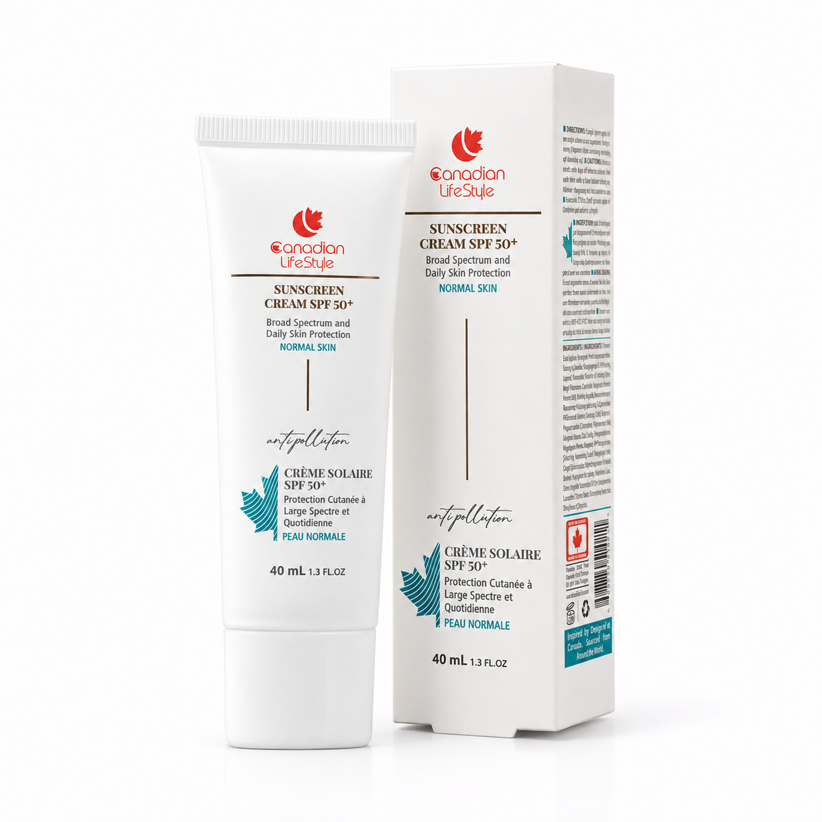 Sunscreen Cream SPF 50+ Normal Skin – 40 ml