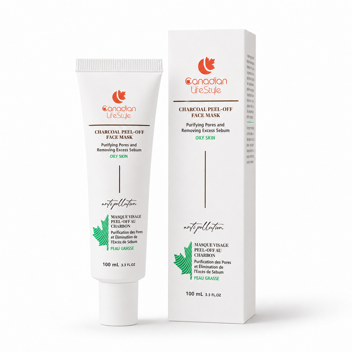 Charcoal Peel-Off Face Mask Oily Skin – 100 ml