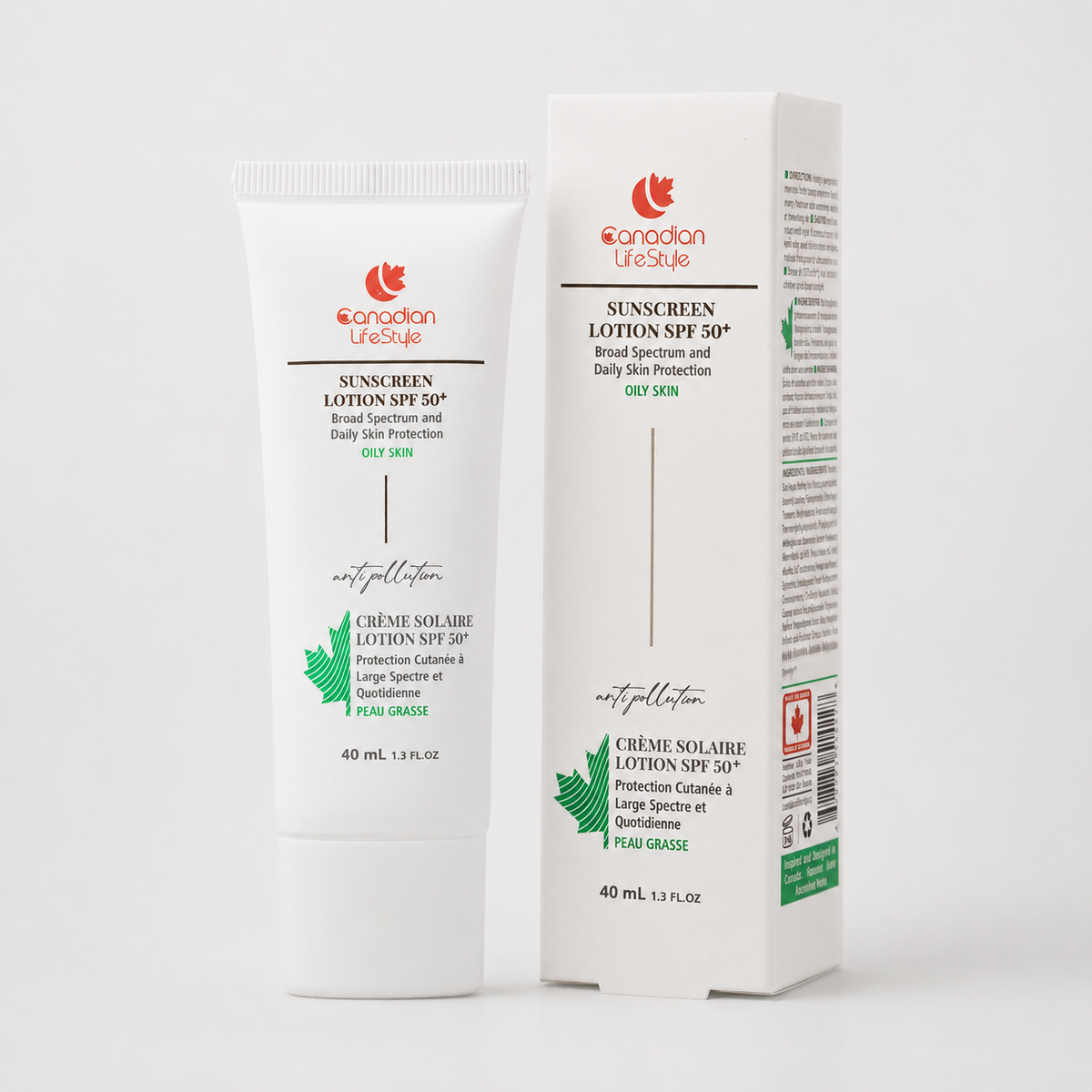 Sunscreen Lotion SPF 50+ Oily Skin – 40 ml