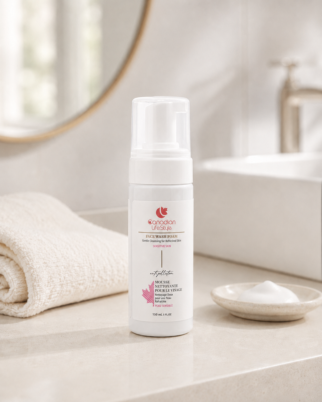 Face Wash Foam Sensitive Skin – 150 ml