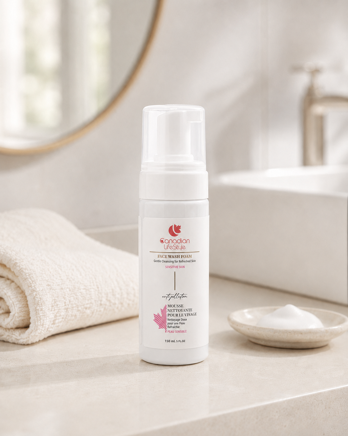 Face Wash Foam Sensitive Skin – 150 ml