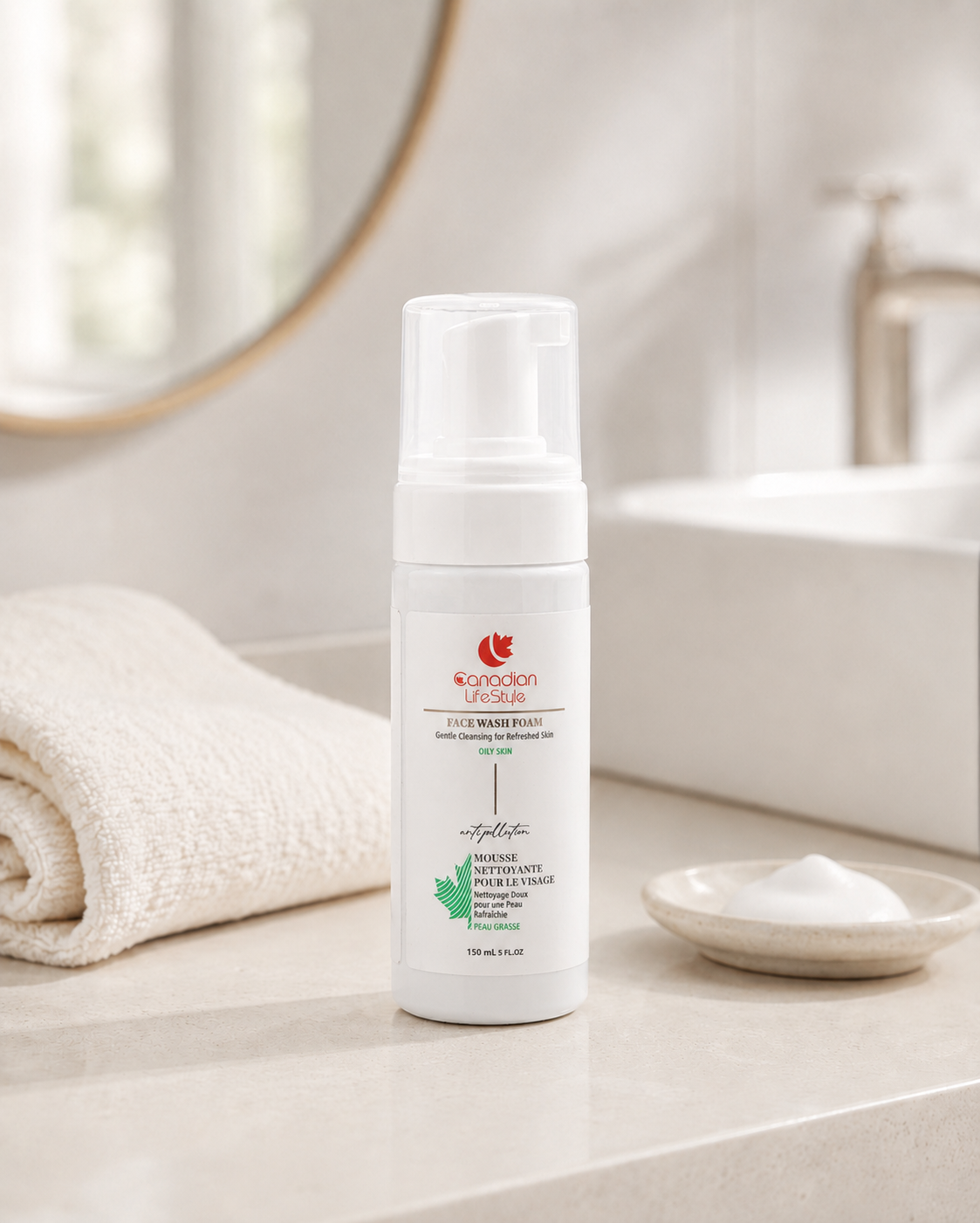 Face Wash Foam Oily Skin – 150 ml