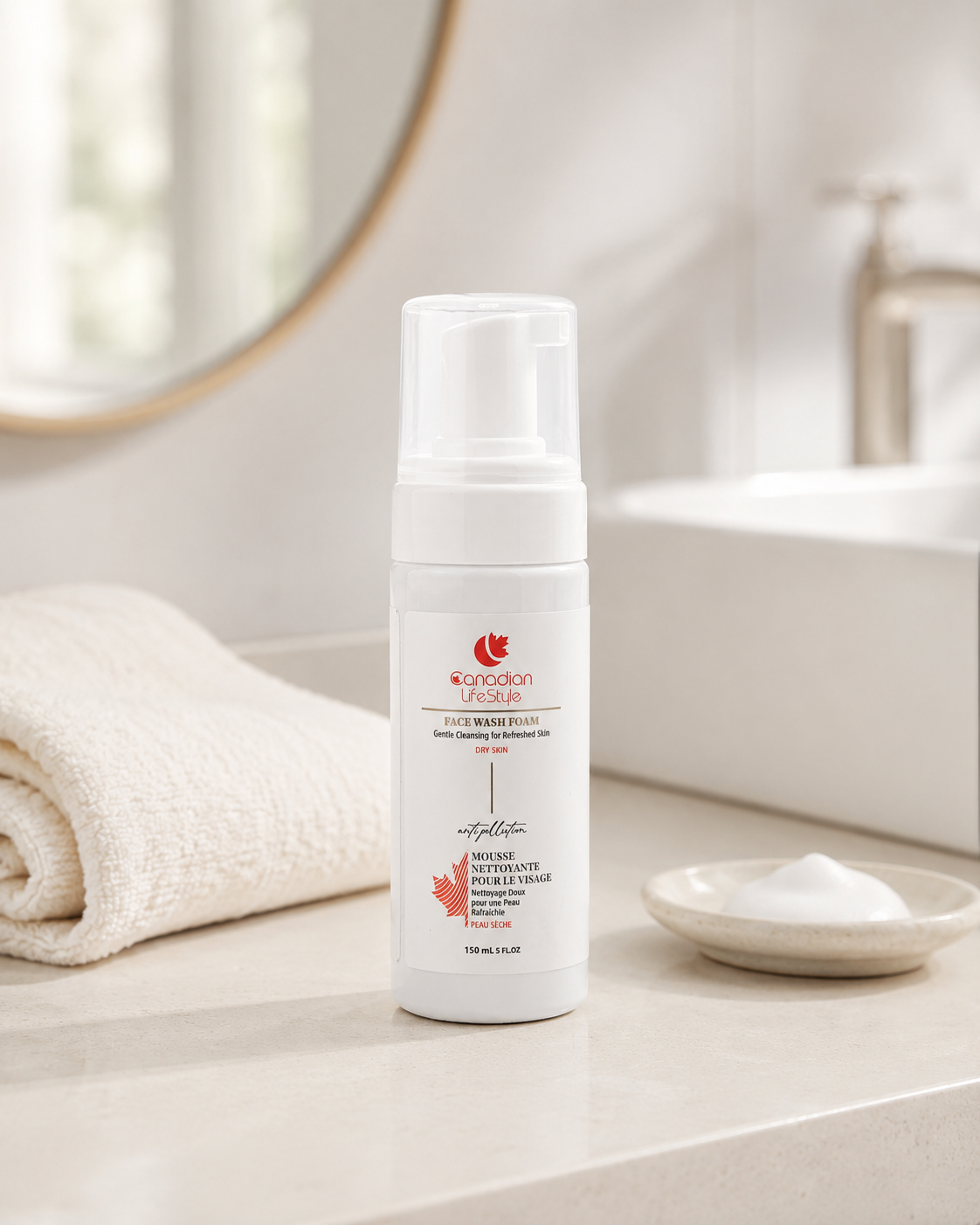 Face Wash Foam Dry Skin – 150 ml