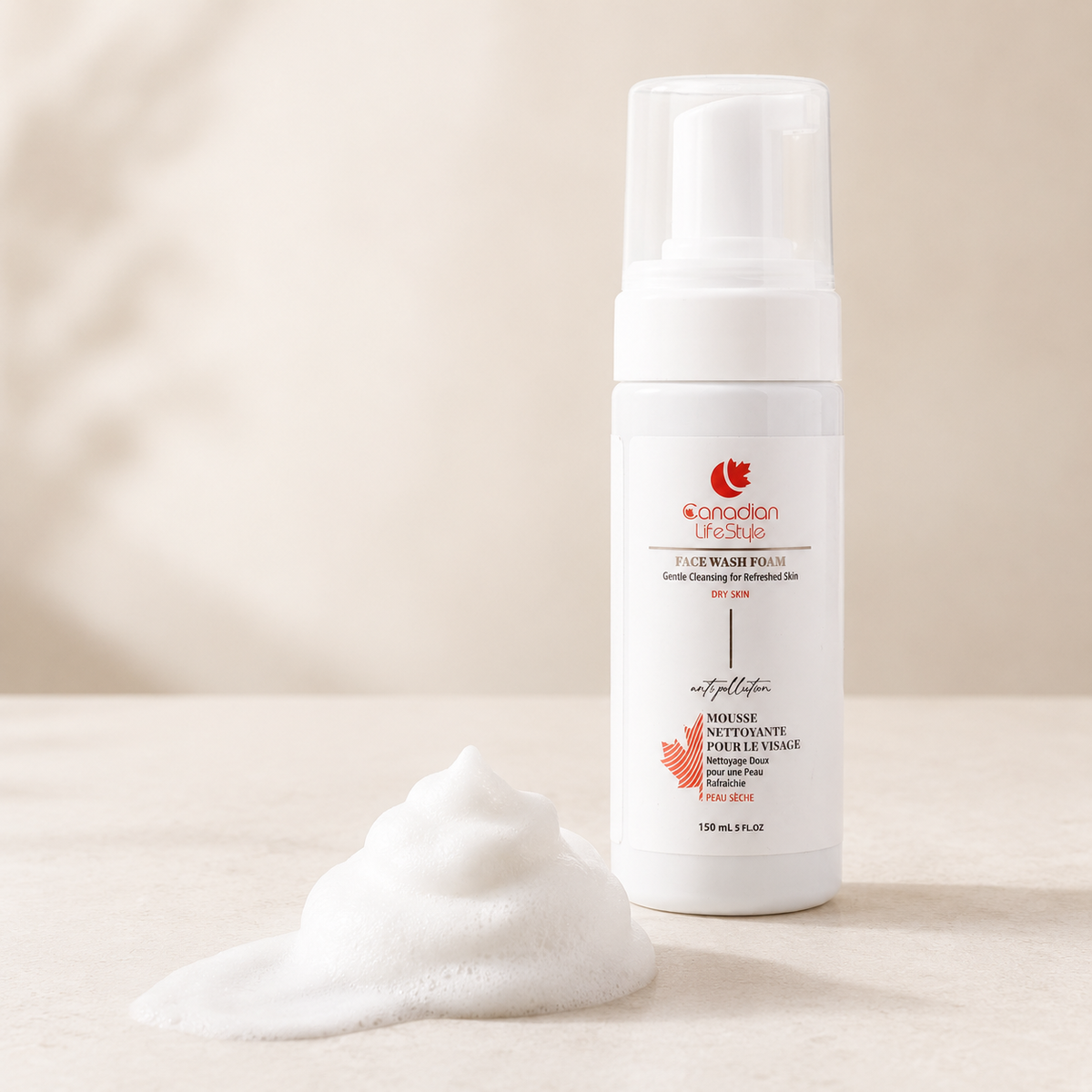 Face Wash Foam Dry Skin – 150 ml